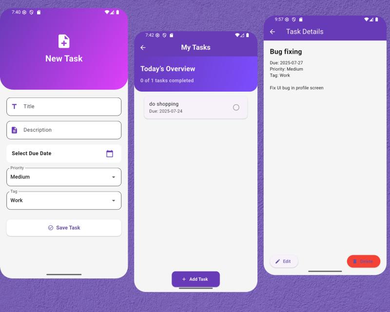 Todo List App Screenshot 2