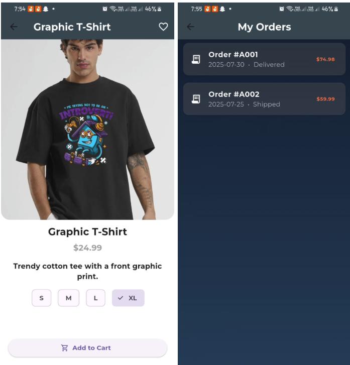 Urbanza E-Commerce App Screenshot 3